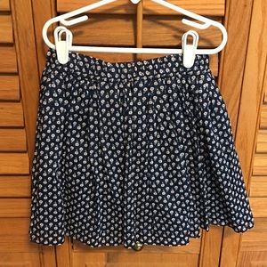 Patterned Floral Skirt